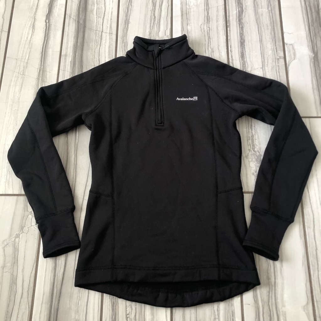 Avalanche 1/4 Zip Polyester Pullover. Euc